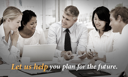 Let us help you plan for the future